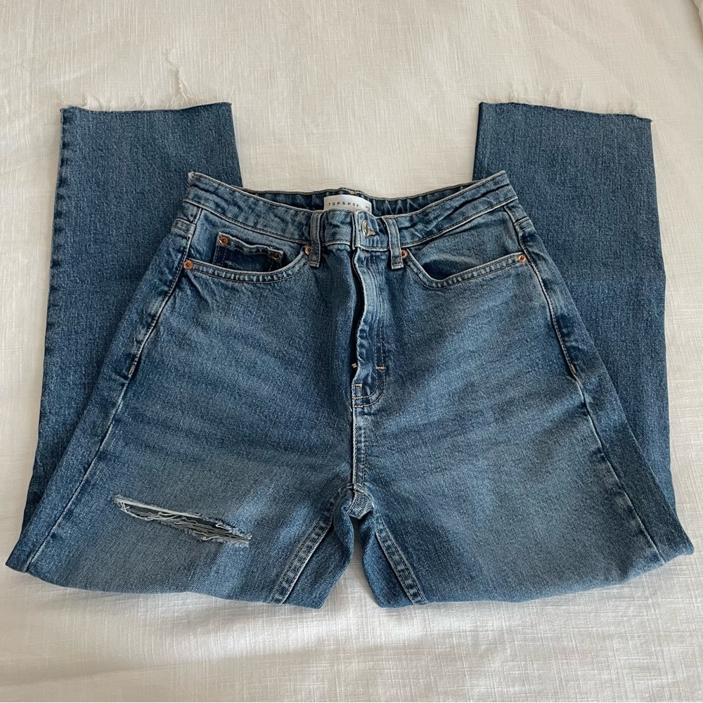 Topshop Straight Jeans